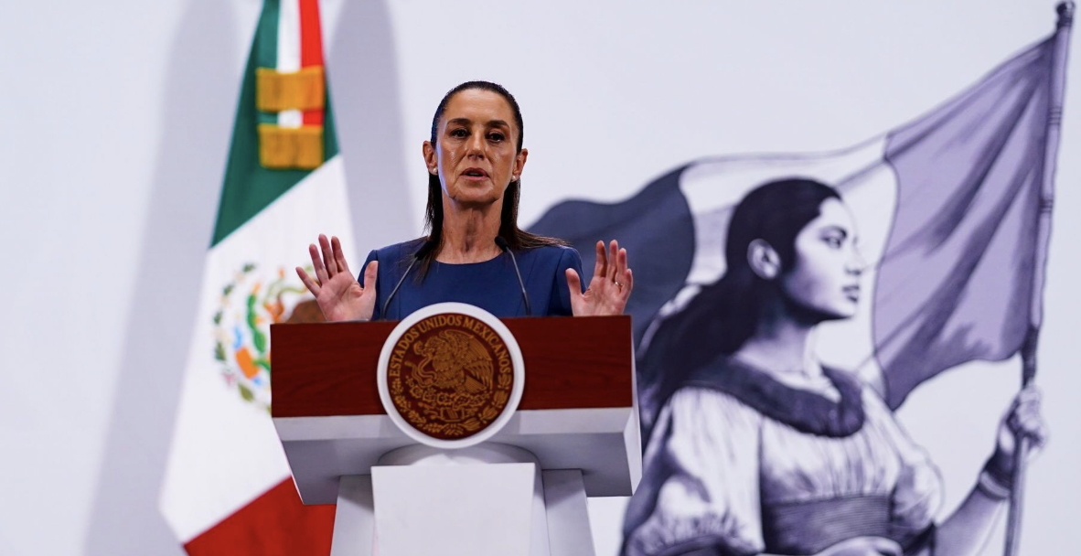 Sheinbaum celebra elección de Hugo Aguilar como ministro presidente de la SCJN